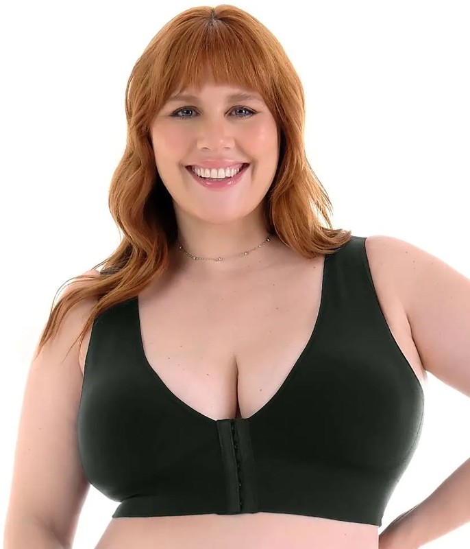 Sutiã Abertura Frontal Sem Costura Zee Rucci (0303-020) Plus Size