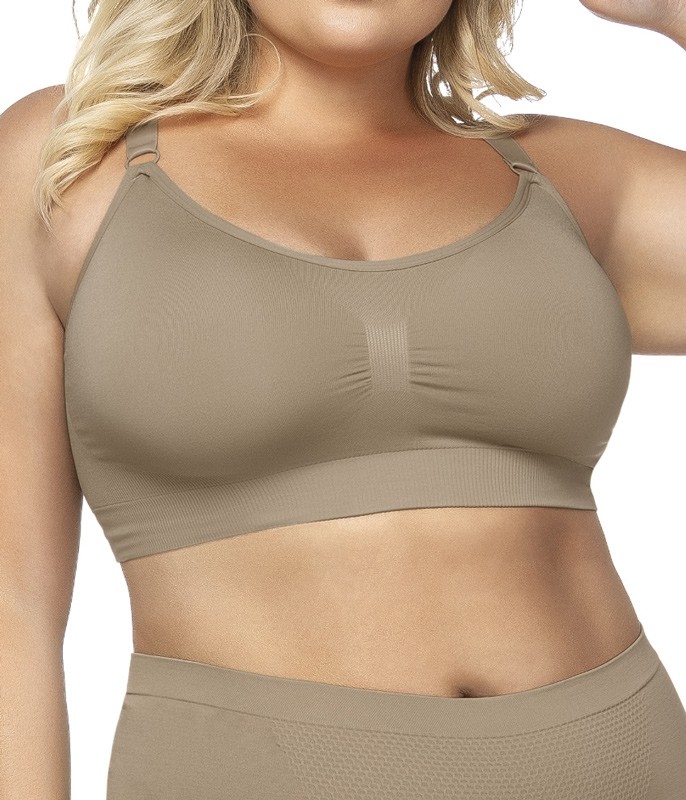 sutssy9ページ Sutiã Basic Comfort Zee Rucci (0306-003) Sem Costura - Plus Size
