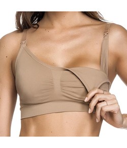 Sutiã Amamentação Zee Rucci Maternity (0307-001) Sem Costura