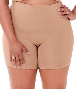 Bermuda Modeladora Sem Costura Zee Rucci (0800-007) Plus Size - Máxima Compressão