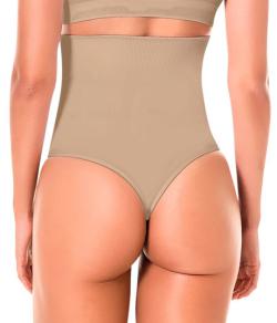 Calcinha Fio Dental Cintura Alta Modeladora Zee Rucci (0802-002) Sem Costura